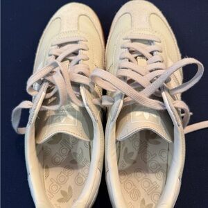 adidas Women's Sneakers in Cream and White